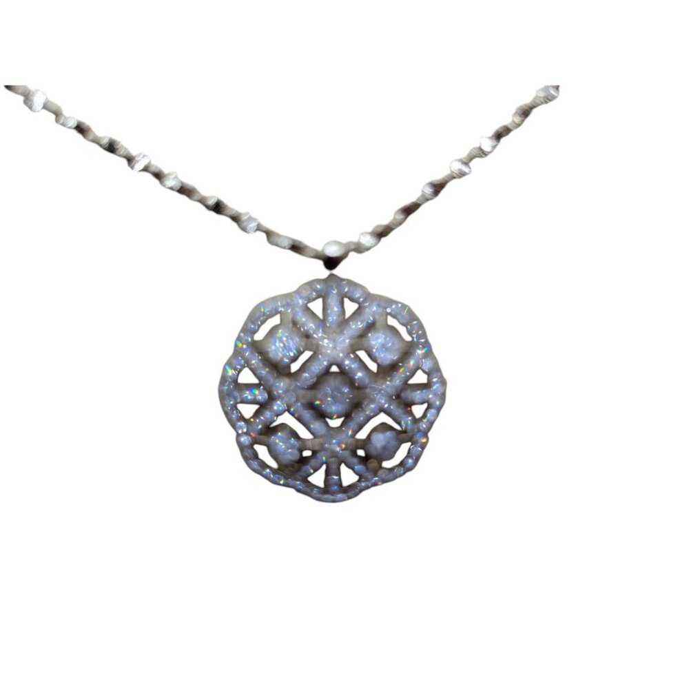 Charter Club Gold-Tone Necklace & Earring Set With Sparkling Pendant & Studs In - Picture 3 of 9